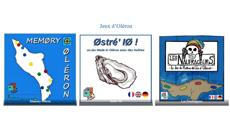 jeux imaginés et inventés par Julien