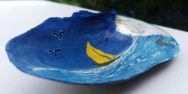 Peinture sur coquillage – L’exploration de nouveaux supports